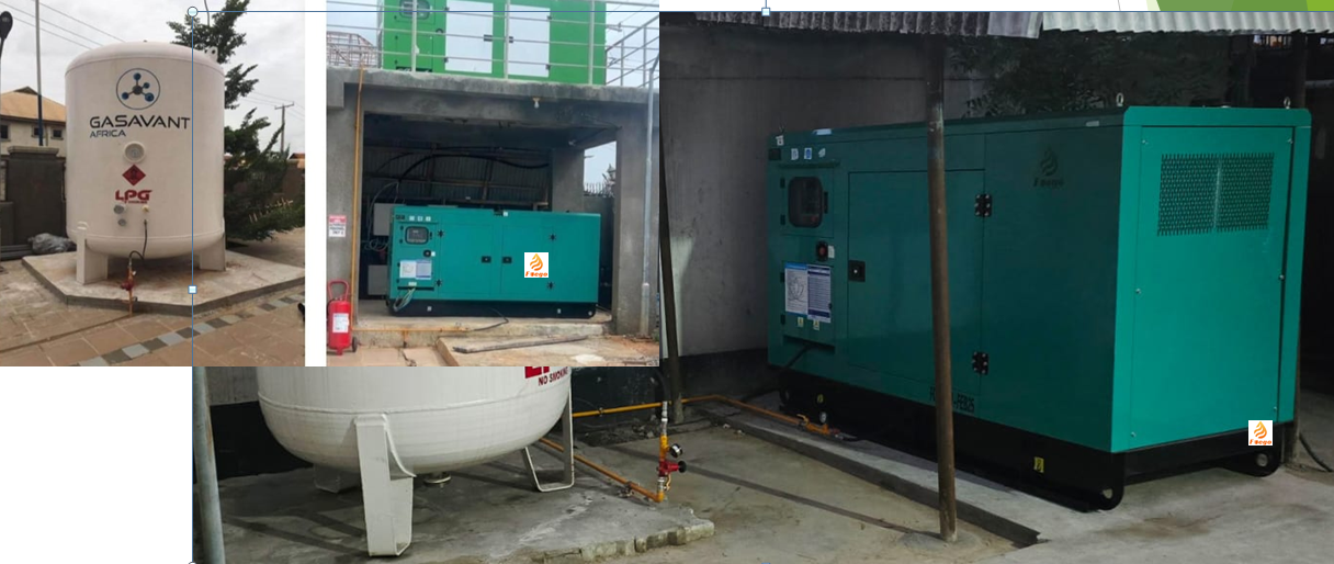 Fuego LPG generator installations across Nigeria